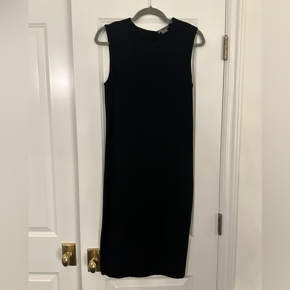 Vince black sheath dress size M
